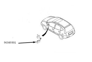 Купити Заглушка MATIZ,TAC 96349301 на Шевроле Такума 1.6